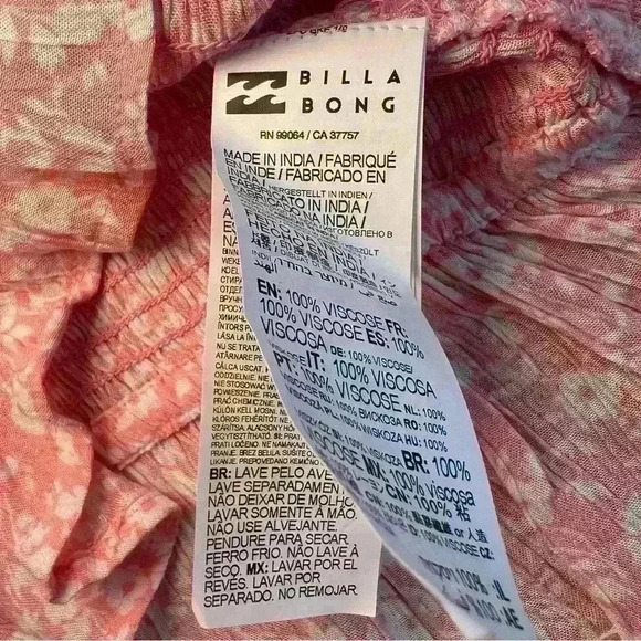 Billabong Keep Your Cool Crop Top Size Small - Picture 9 of 10